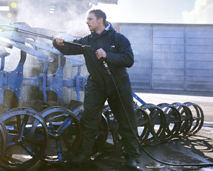 Regndragt i PU kvalitet - Grøn