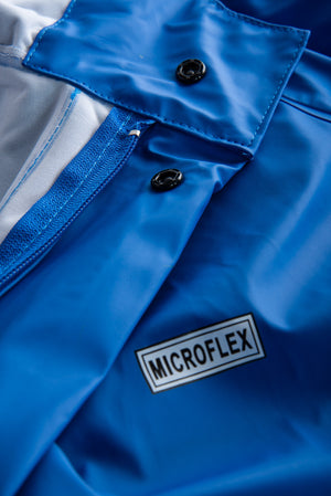 Regndragt i PU kvalitet - Royal Blå