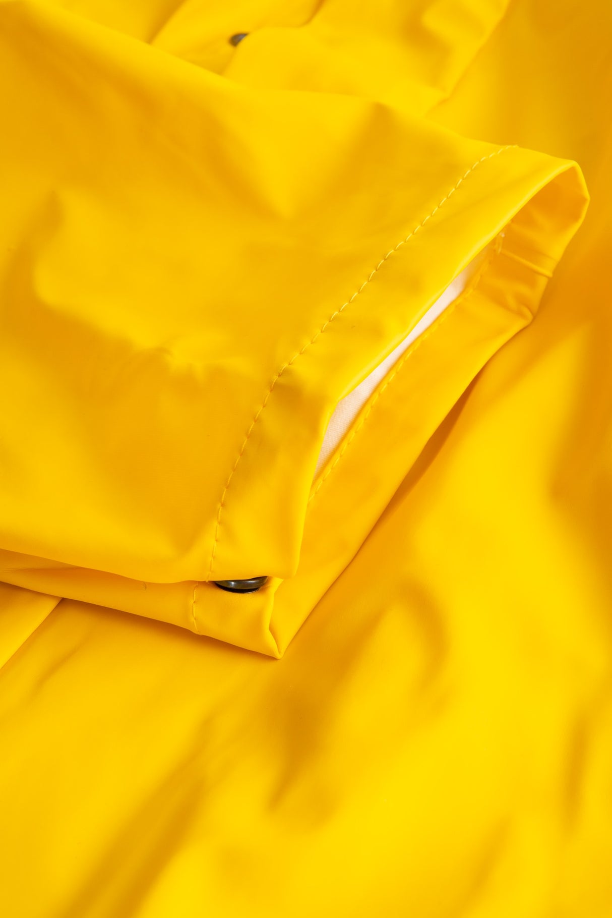 Regndragt i PU kvalitet - Gul