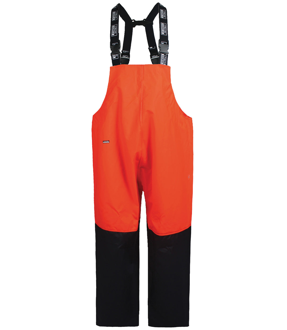 Regnoveralls i ekstra kraftig PVC kvalitet - Hi-Vis Orange / Navy