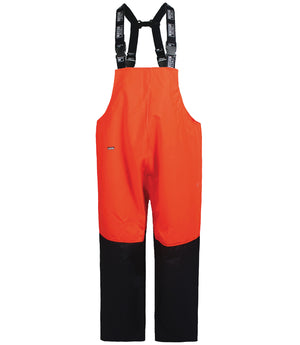Regnoveralls i ekstra kraftig PVC kvalitet - Hi-Vis Orange / Navy