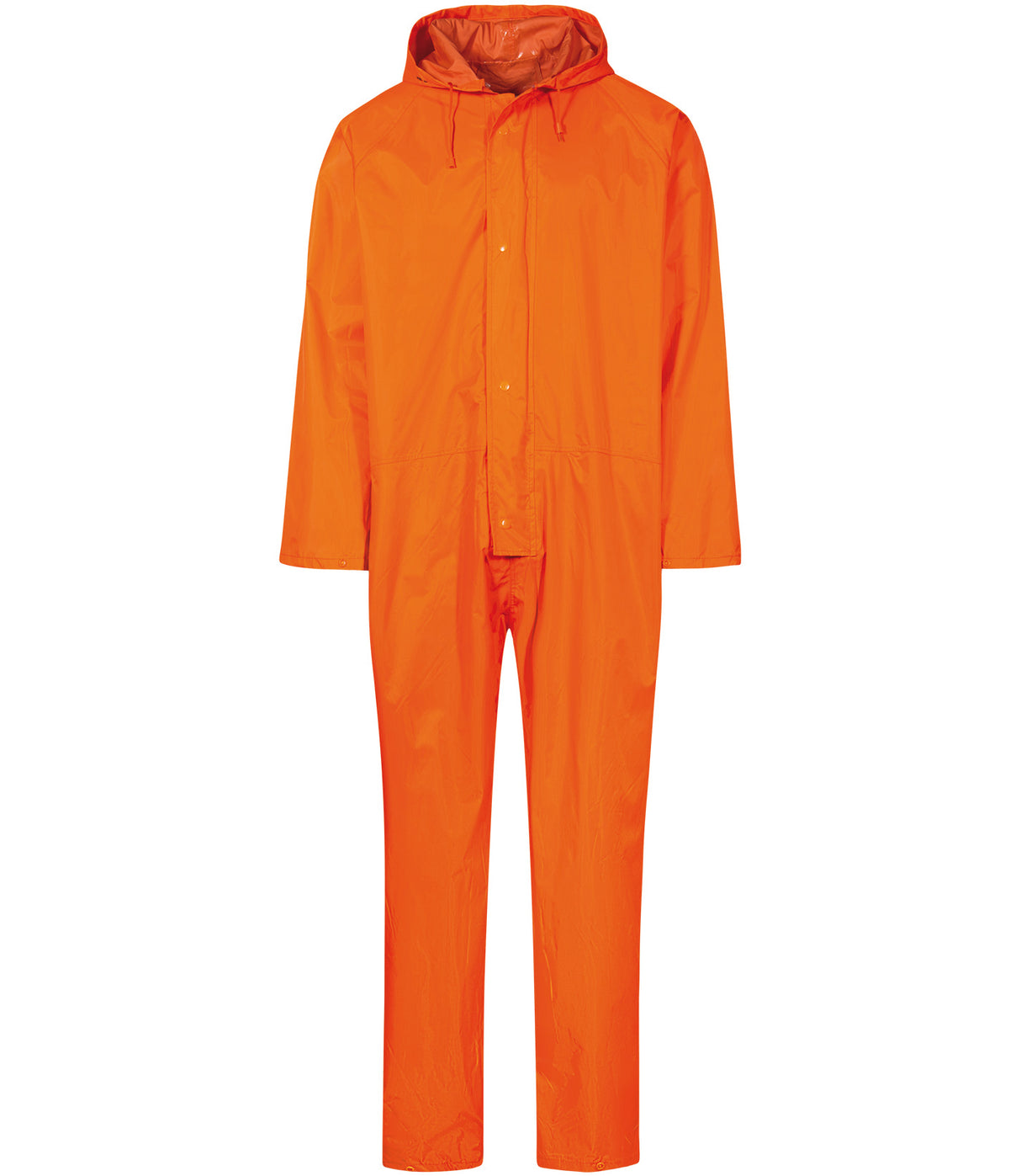 Regndragt i polyester kvalitet - Hi-Vis Orange