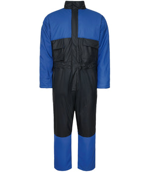 Vinterkedeldragt i PU kvalitet med quiltet foer - Royal Blå / Navy