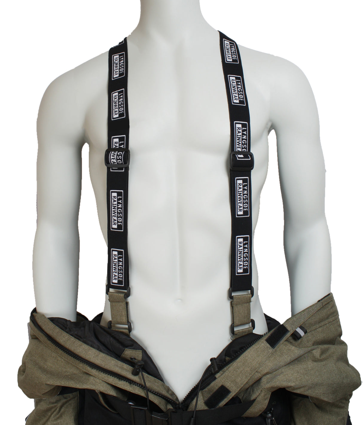 Vinterkedeldragt i slidstærk kvalitet - Oliven / Sort