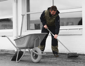 Vinterkedeldragt i slidstærk kvalitet - Oliven / Sort