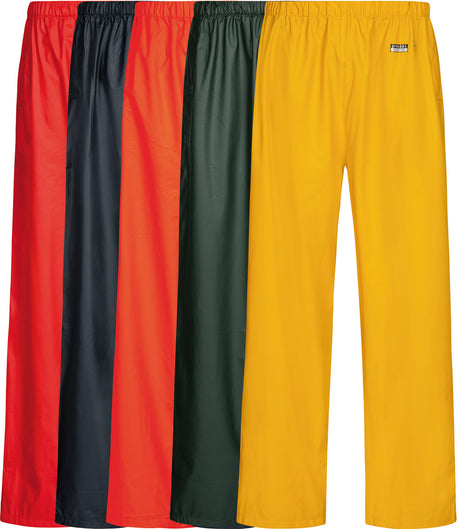 Regnbukser i PU kvalitet - Rød