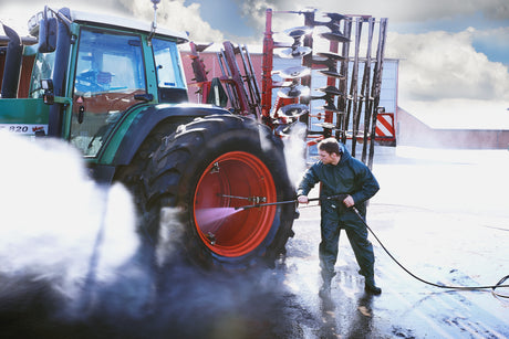 Regnjakke i PU kvalitet - Hi-Vis Orange