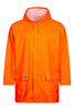 Regnjakke i PU kvalitet - Hi-Vis Orange