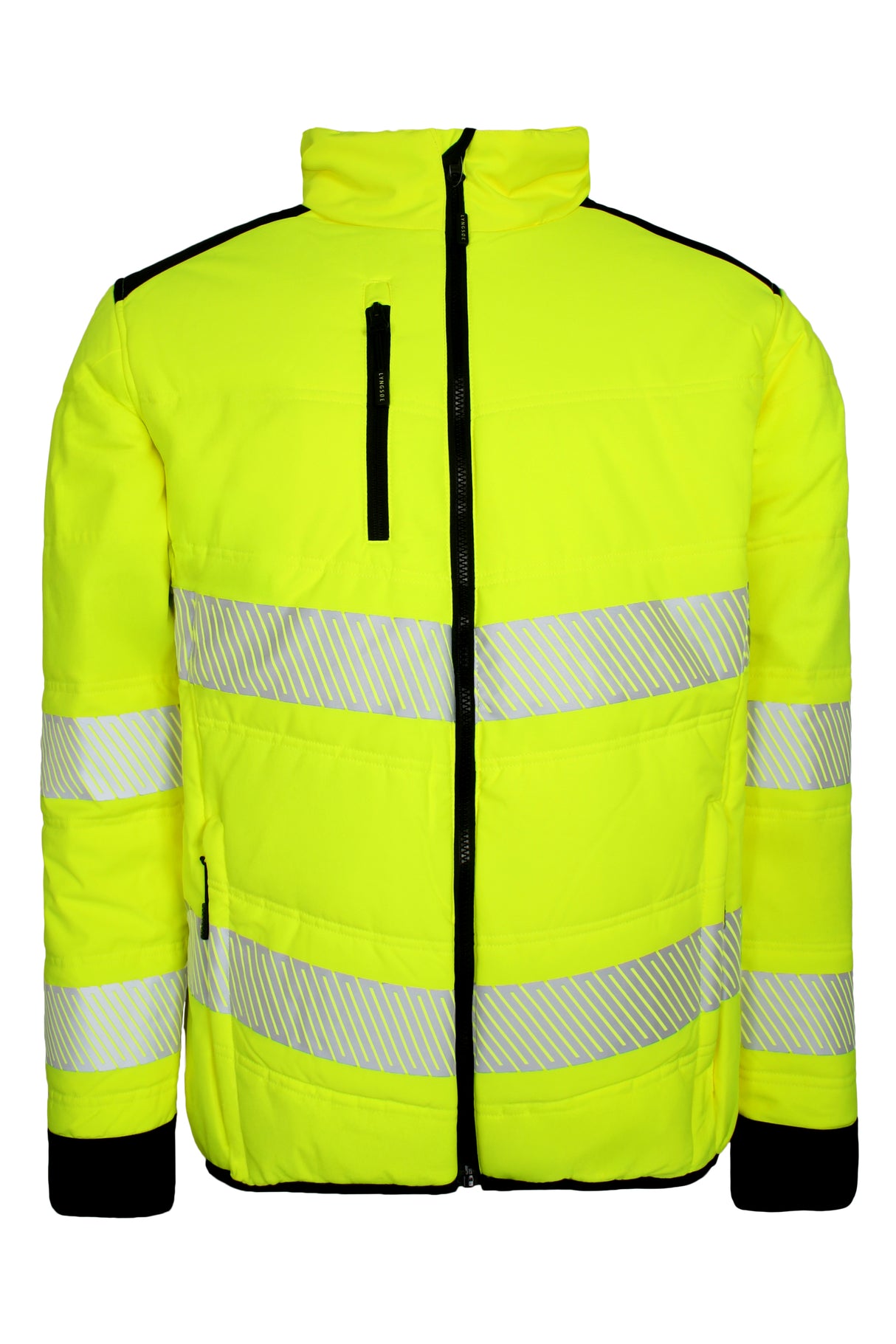 Hi-Vis jakke i stretch kvalitet - Saturn Gul / Sort