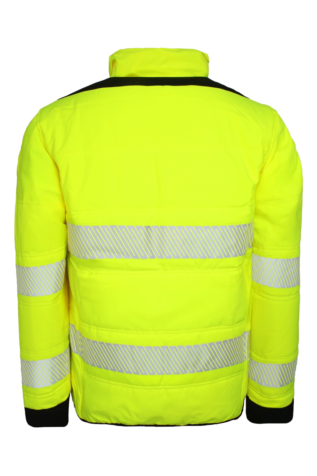 Hi-Vis jakke i stretch kvalitet - Saturn Gul / Sort