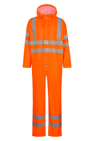 Hi-Vis heldragt i PU kvalitet - Hi-Vis Orange