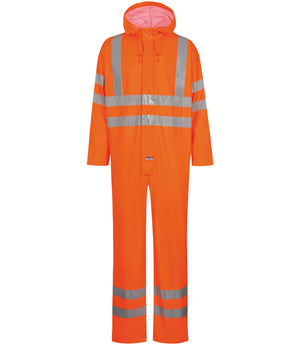 Hi-Vis heldragt i PU kvalitet - Hi-Vis Orange