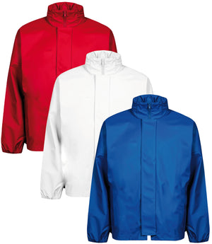 Rengøringsjakke i kraftig PU kvalitet - Royal Blå