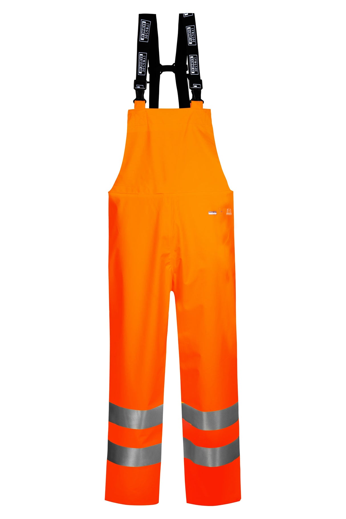 Hi-Vis regnoveralls i PU kvalitet - Hi-Vis Orange
