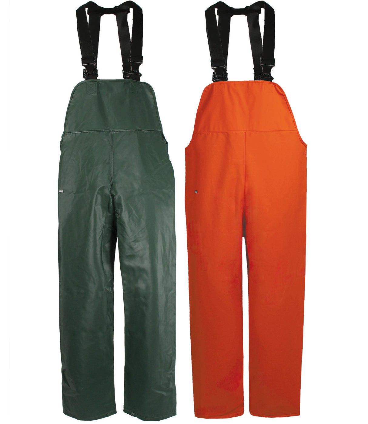 Regnoveralls i PVC kvalitet - Orange