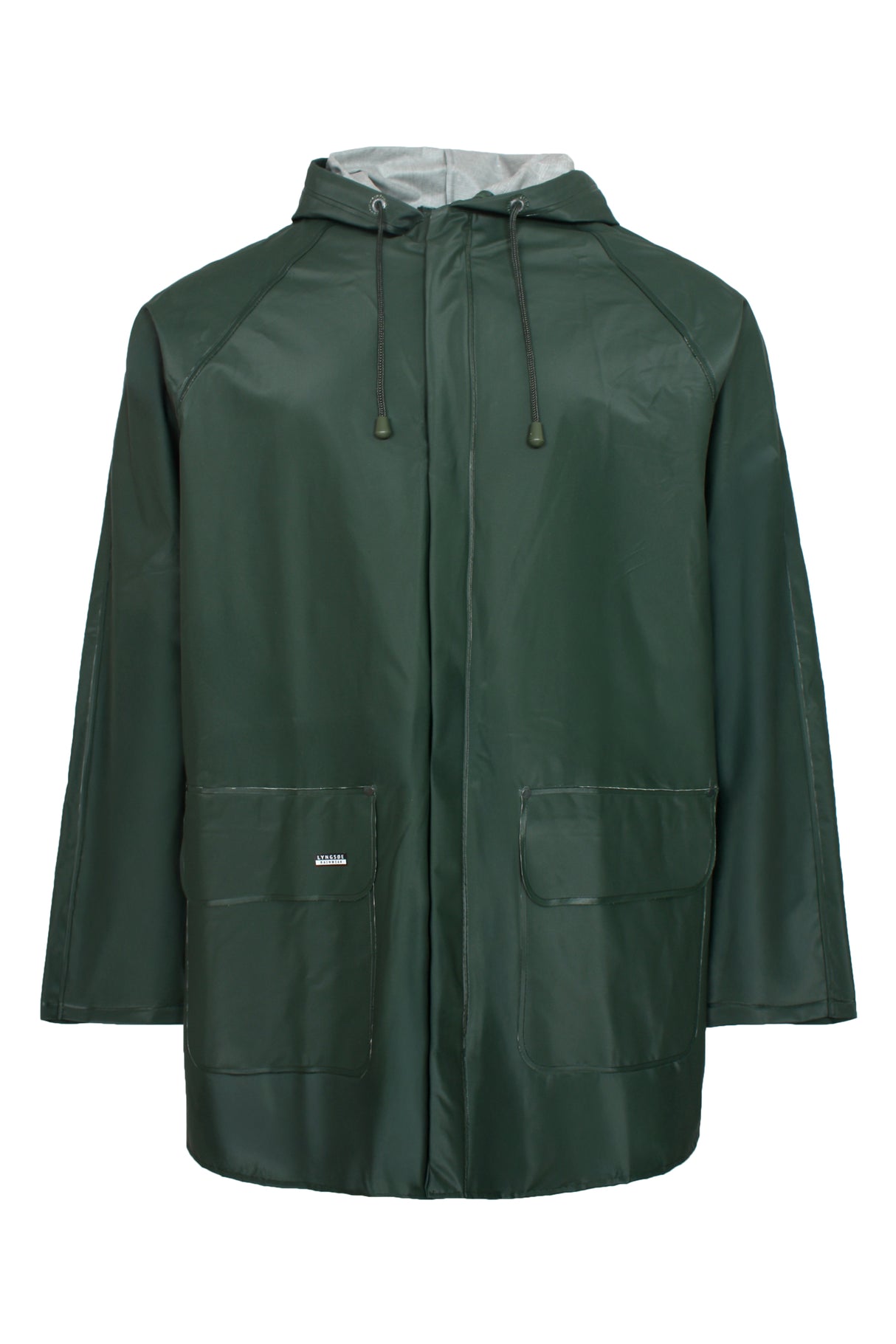 Regnjakke i PVC kvalitet - Grøn