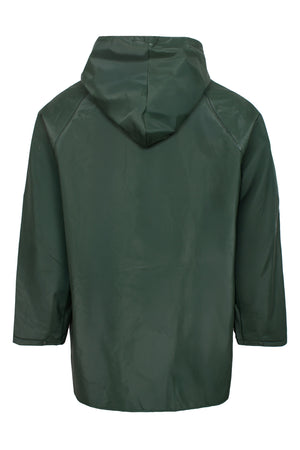 Regnjakke i PVC kvalitet - Grøn
