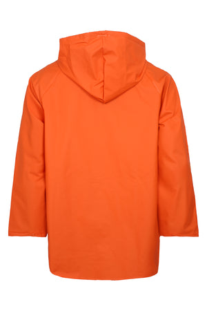 Regnjakke i PVC kvalitet - Orange