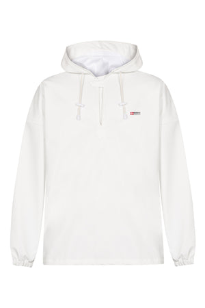 Rengøringsanorak i kraftig PU kvalitet - Hvid