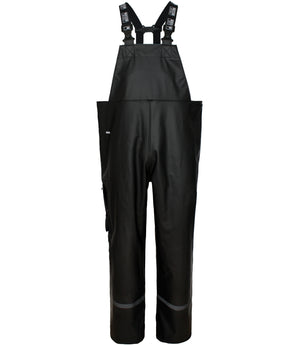 Regnoveralls i kraftig PU kvalitet - Sort