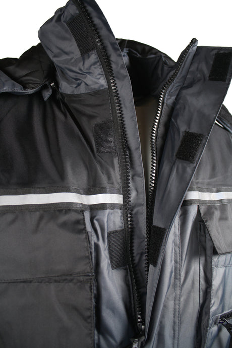 Vinterkedeldragt i god komfort og letvægtsmaterialer - Grå / Sort