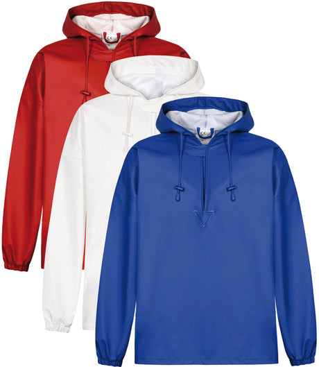 Rengøringsanorak i kraftig PU kvalitet - Royal Blå