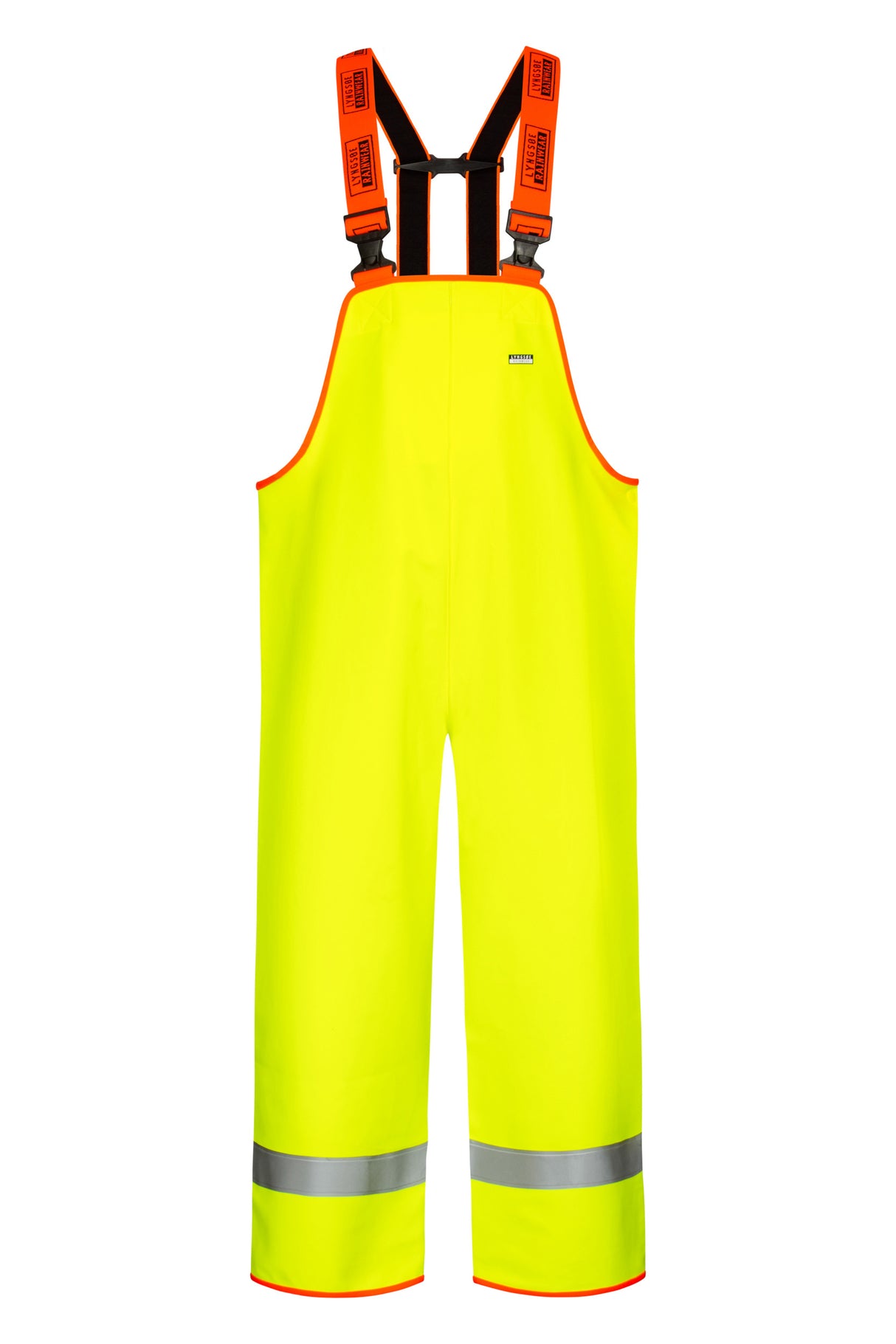 Fiskeoveralls i ekstra kraftig PVC kvalitet - Saturn Gul / Navy