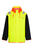 Fiskejakke i ekstra kraftig PVC kvalitet - Saturn Gul / Navy