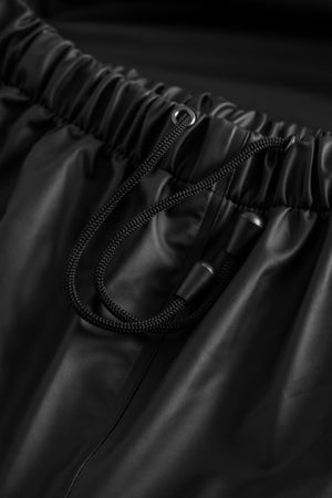 Regnbukser i PU kvalitet - Sort