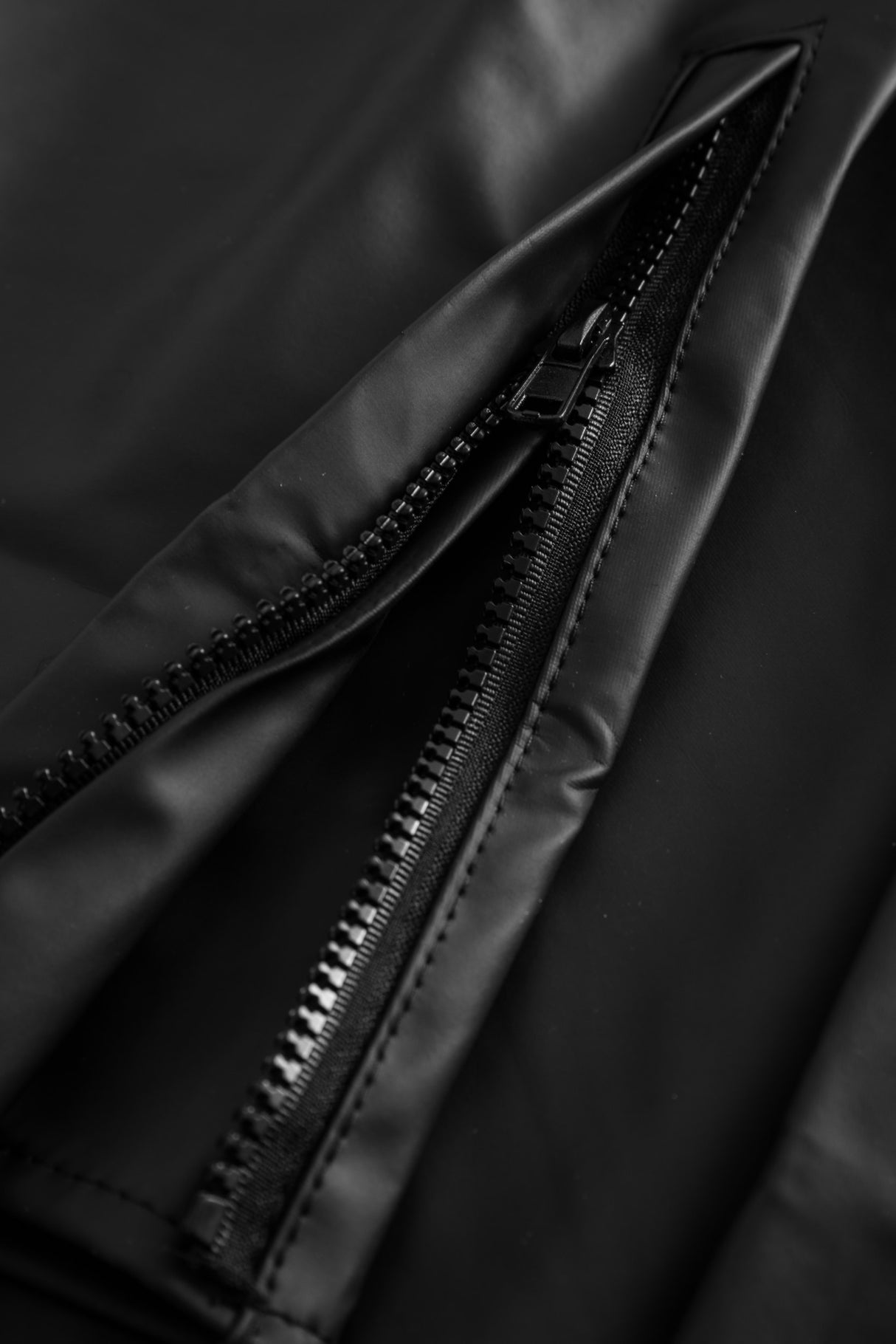 Regnbukser i PU kvalitet - Sort