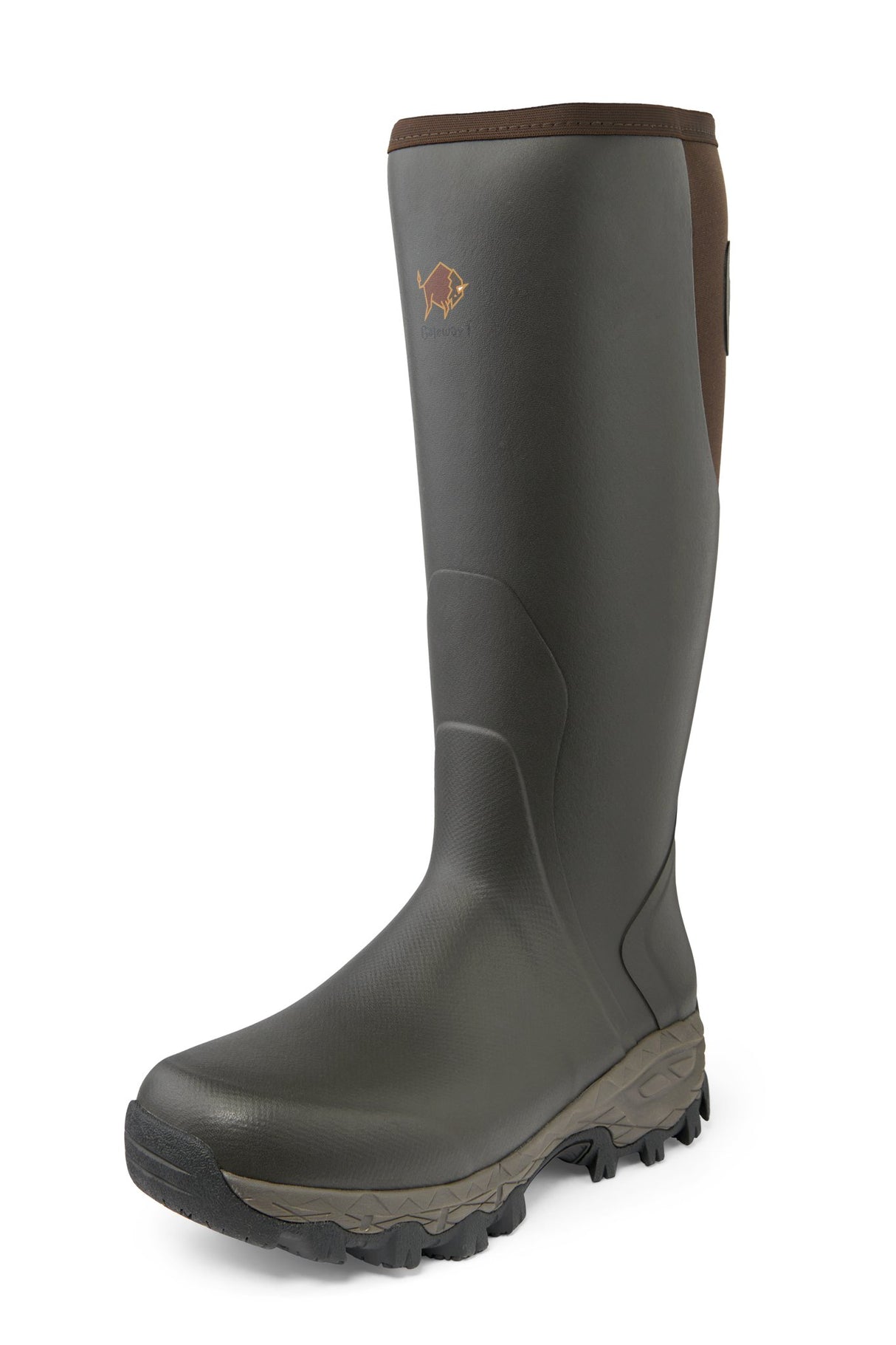 Gateway1 Moor Country 18" 3mm side-zip - Dark brown