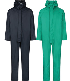 Kemidragt i kraftig PU/PVC kvalitet - Lysegrøn