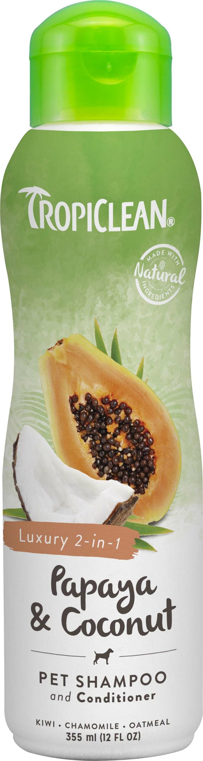 Shampoo til hund - papaya & kokos