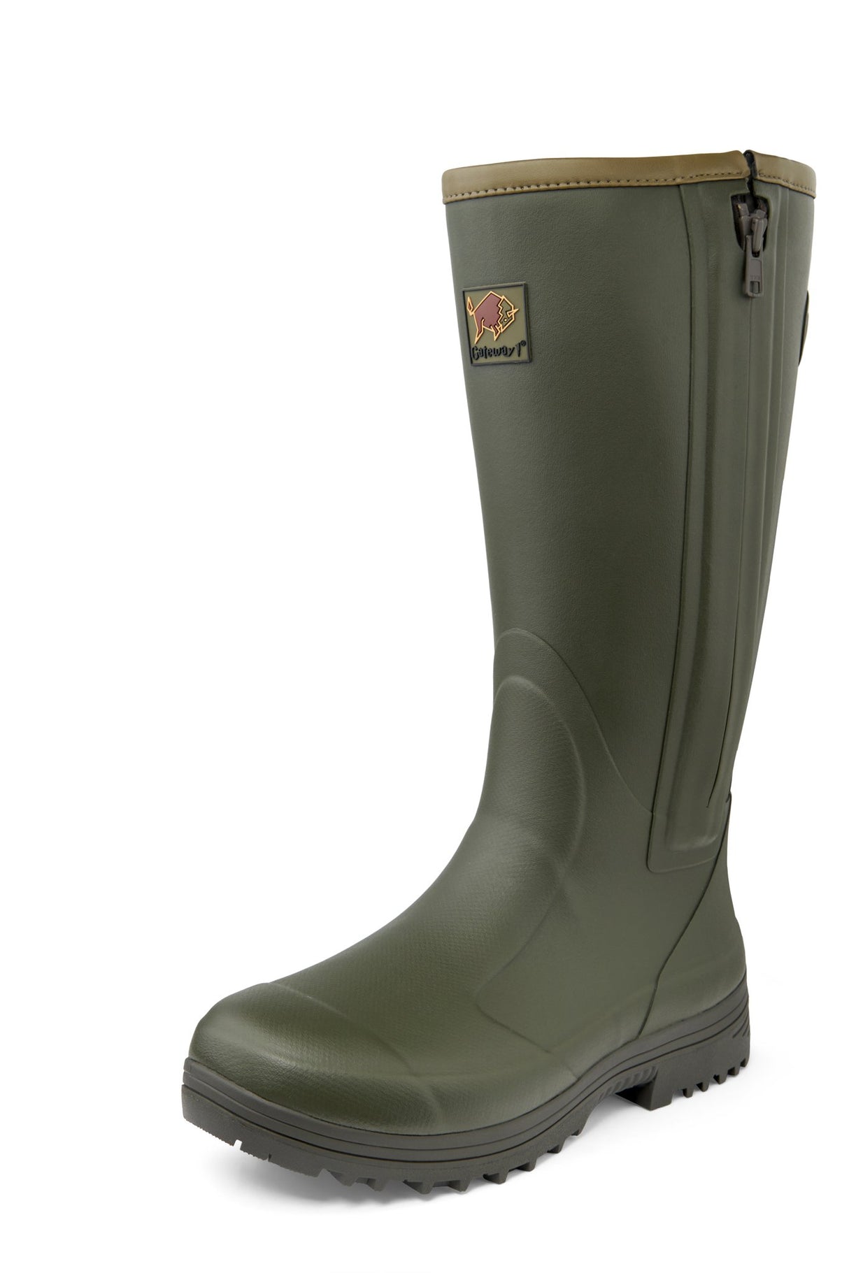 Gateway1 Pheasant Game 18" 5mm side-zip - Dark olive