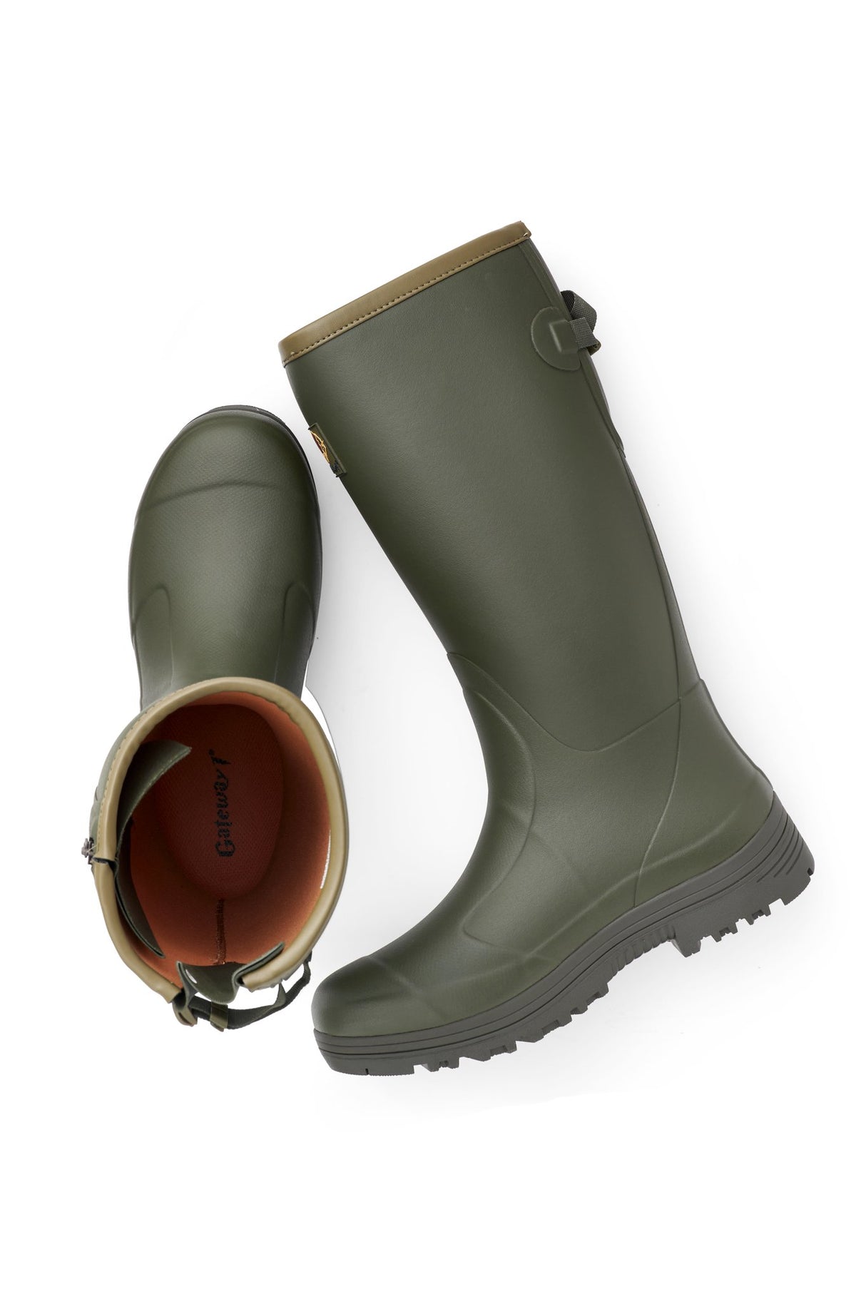 Gateway1 Pheasant Game 18" 5mm side-zip - Dark olive