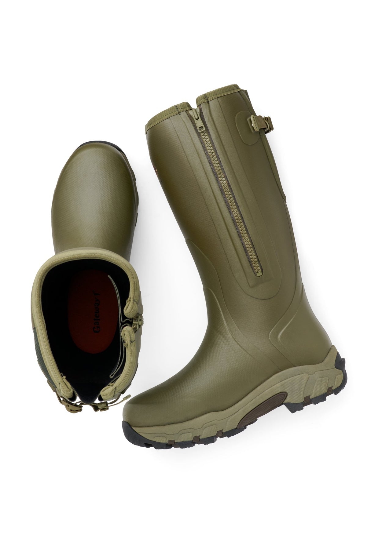 Gateway1 Pro Shooter 18" 7mm side-zip - Olive