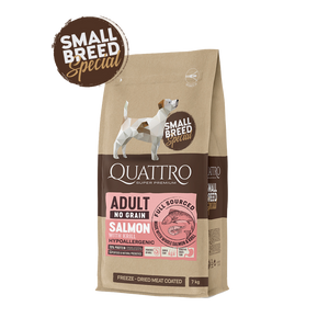 Super premium hundefoder -  kornfri små racer Adult, laks & Krill