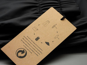 Recycled regnbukser i PU kvalitet - Sort