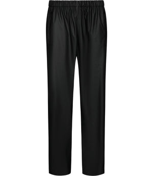 Recycled regnbukser i PU kvalitet - Sort