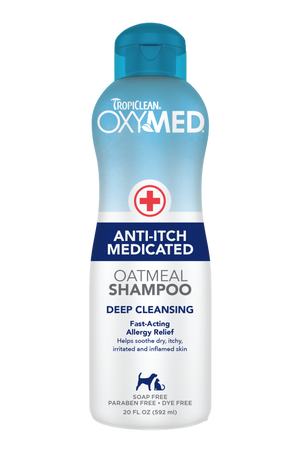 Oxy med medicated anti itch shampoo