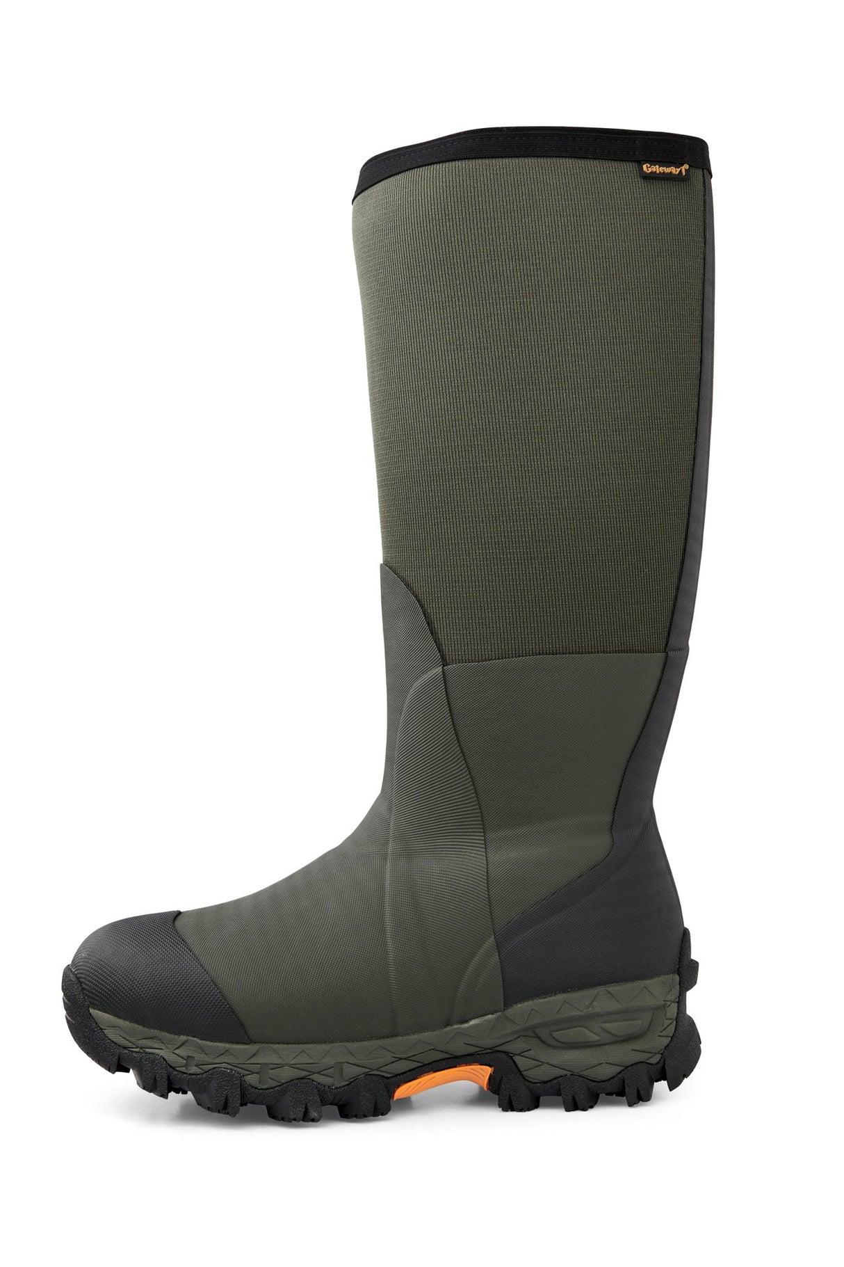 Gateway1 Woodbeater 18" 7mm side-zip 800g - Dark green