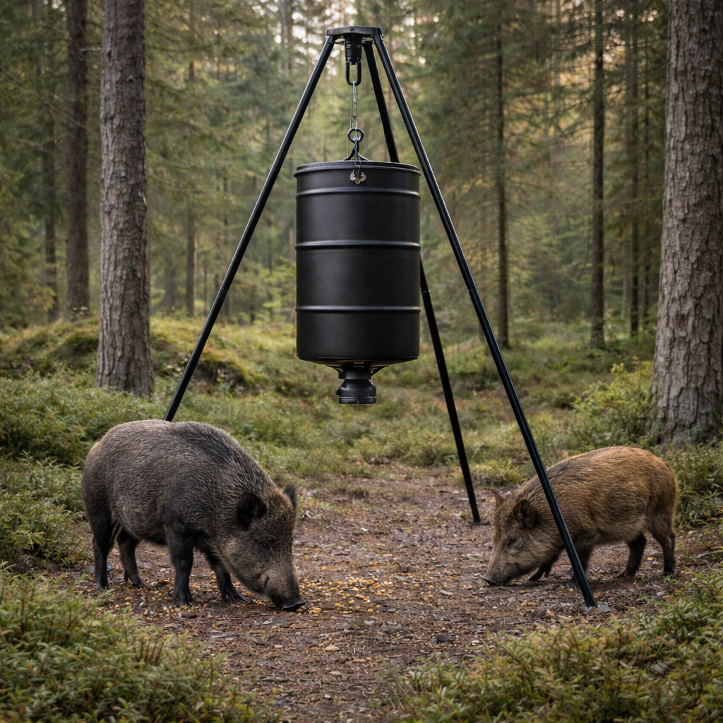 Stativ til Foderspreder/Slagtning