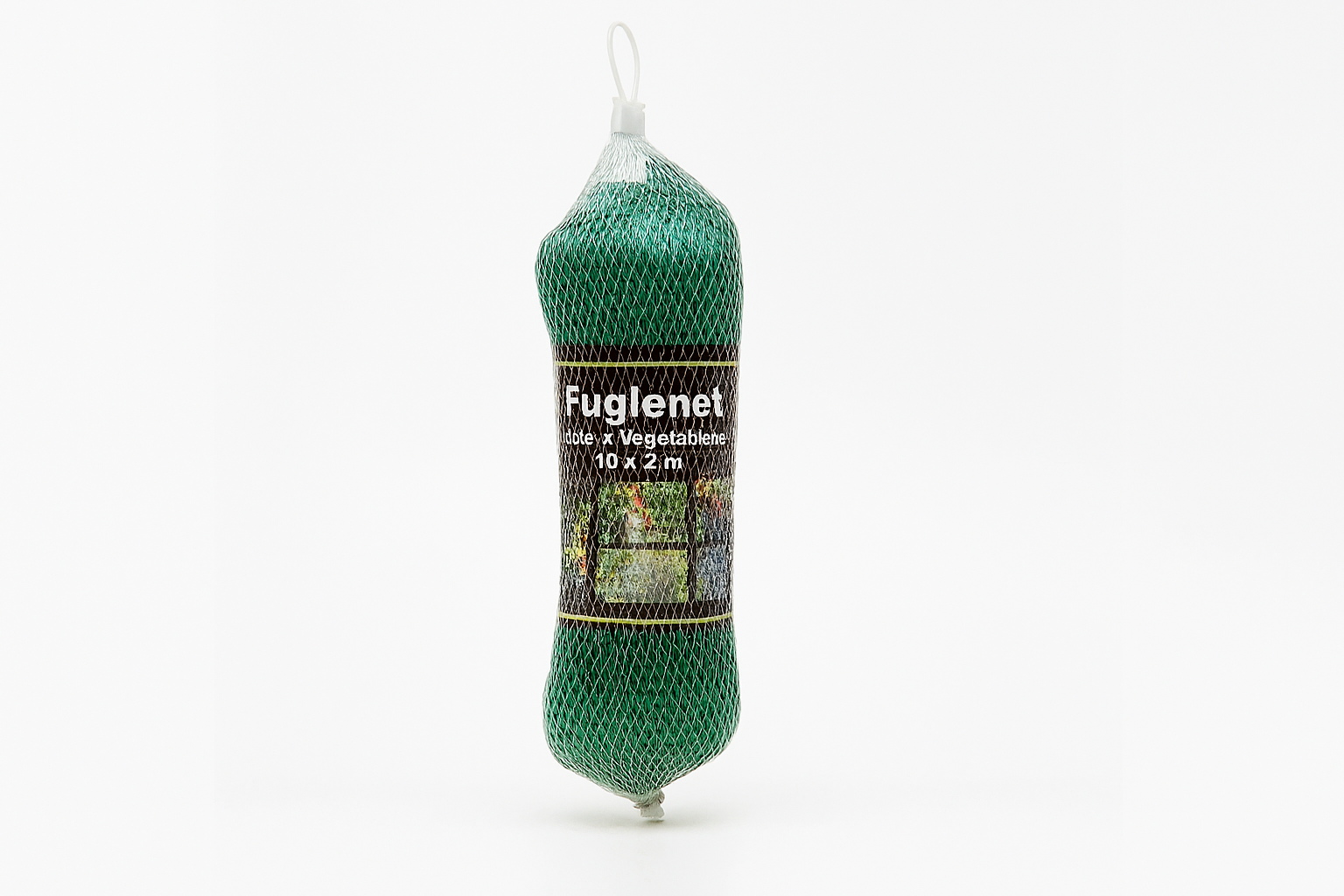Fuglenet 10X15Mm Grøn Plast - 10X2M