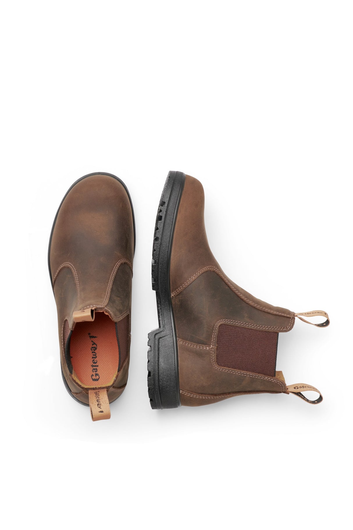 Gateway1 SD 6" Pull-on Chelsea - Dark brown