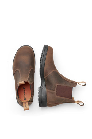 Gateway1 SD 6" Pull-on Chelsea - Dark brown