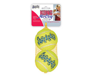 Airdog squeaker tennisball 9 cm. 2 pack