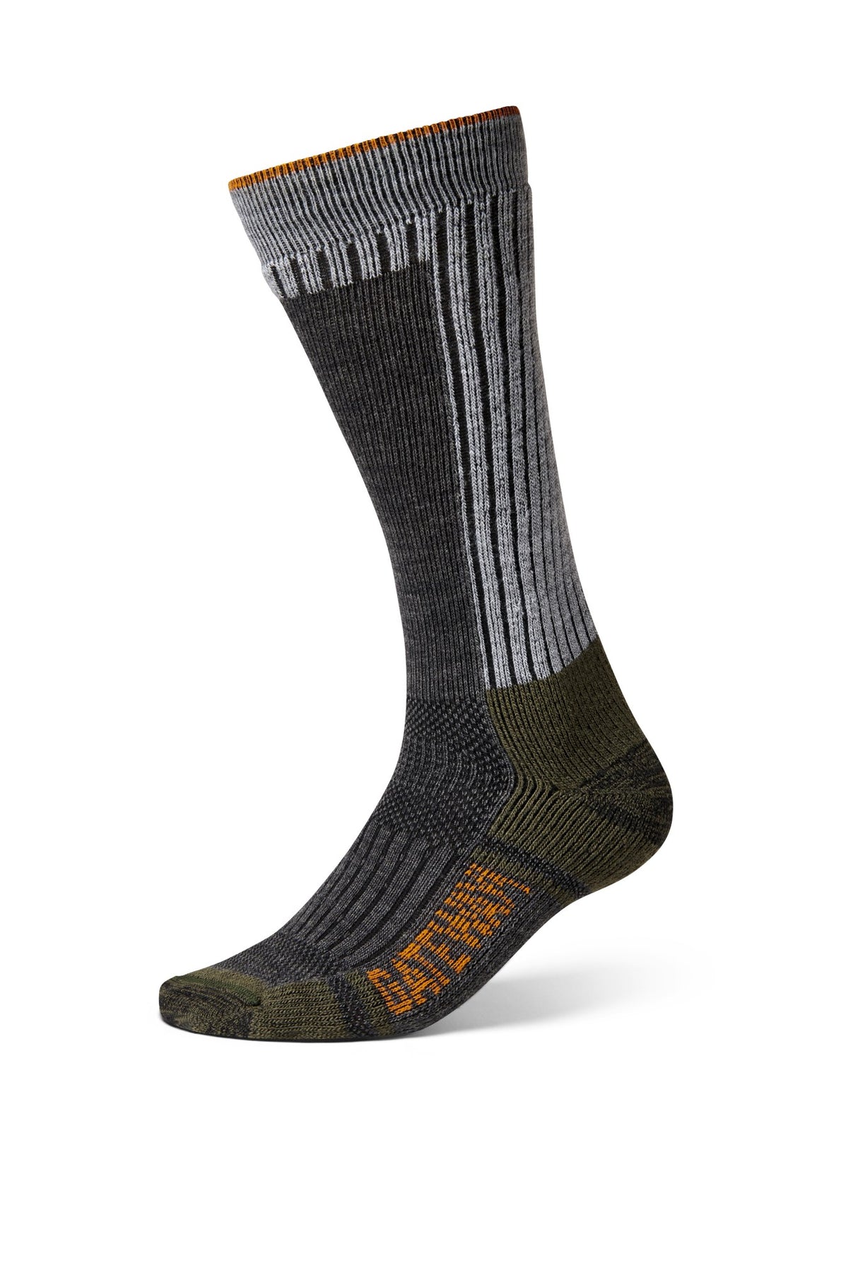 Gateway1 Boot calf sock - Olive Grey
