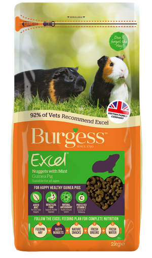 Excel marsvin foder - 10kg