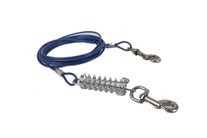 AC Tie Out Cabel with Spring 4,7 m