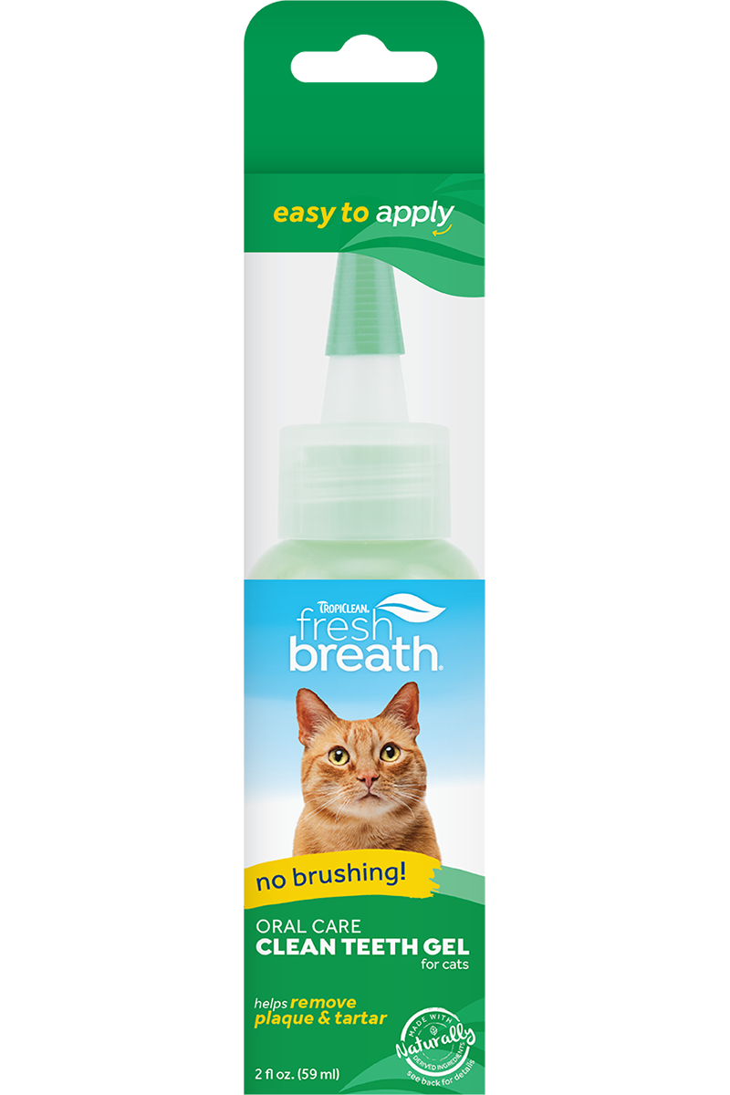 Clean teeth oralcare gel for cats